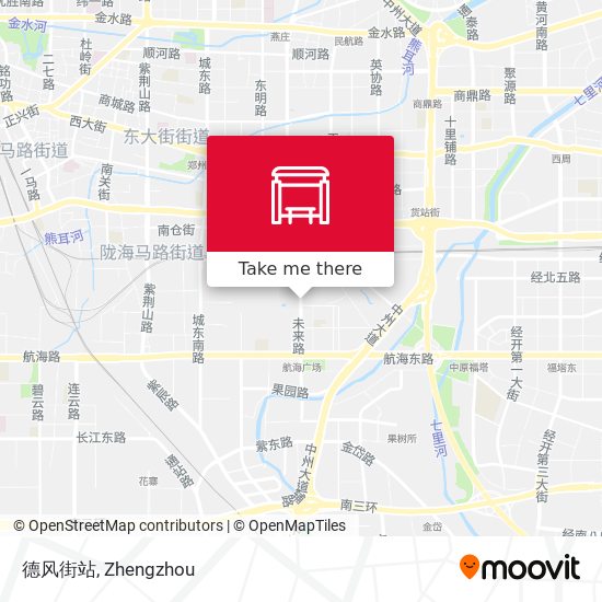 德风街站 map