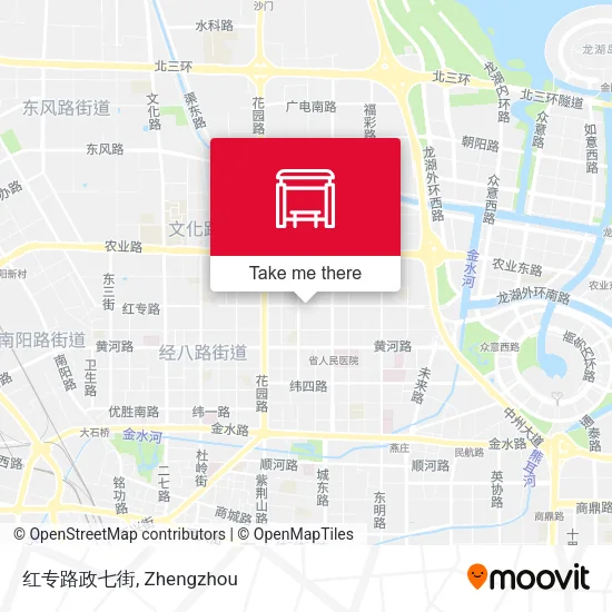 红专路政七街 map