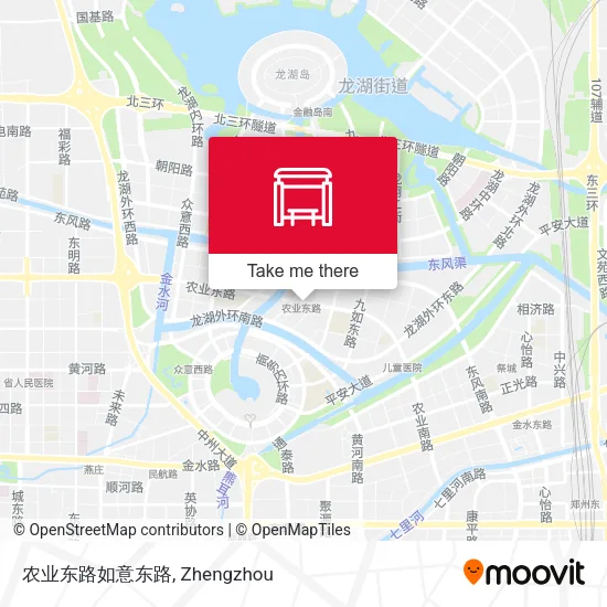 农业东路如意东路 map