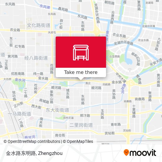 金水路东明路 map