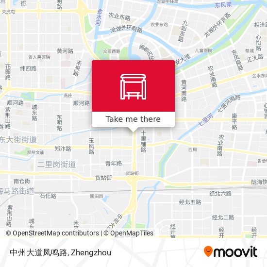 中州大道凤鸣路 map