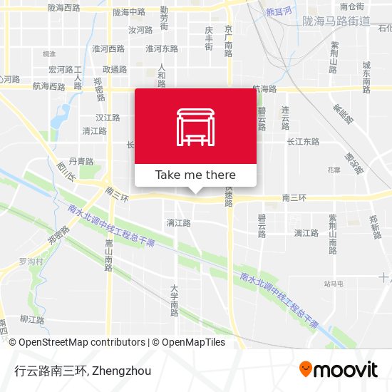 行云路南三环 map