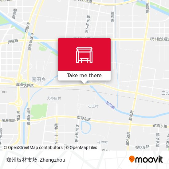 郑州板材市场 map