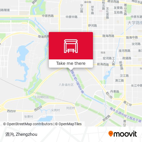 酒沟 map