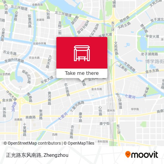 正光路东风南路 map