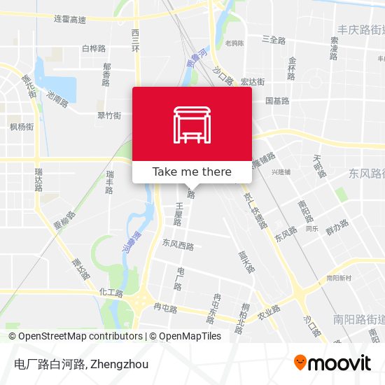电厂路白河路 map