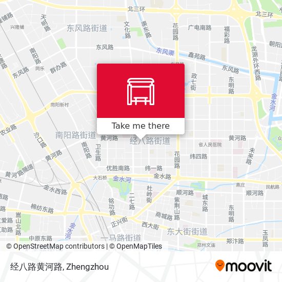 经八路黄河路 map