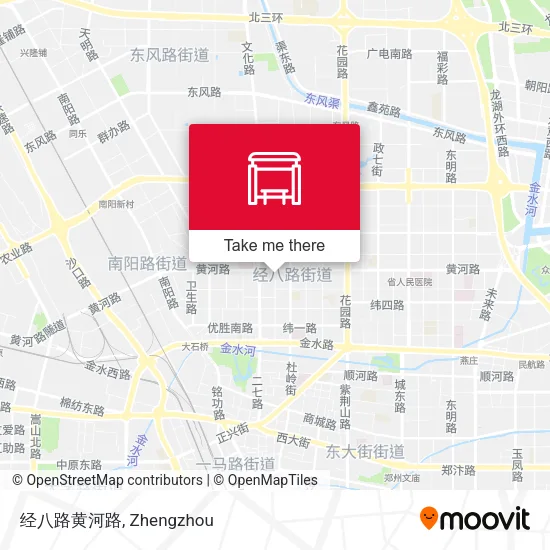 经八路黄河路 map