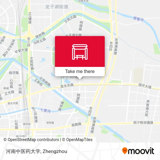 河南中医药大学 map