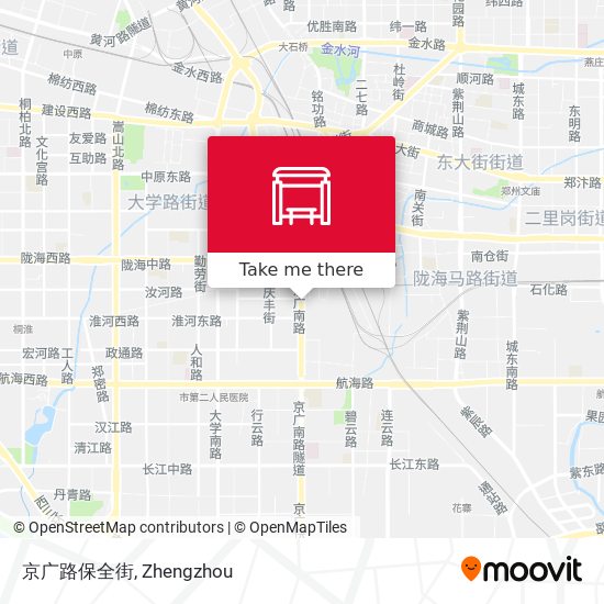 京广路保全街 map