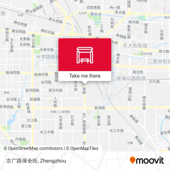 京广路保全街 map