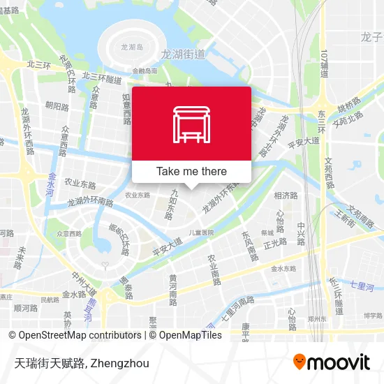 天瑞街天赋路 map