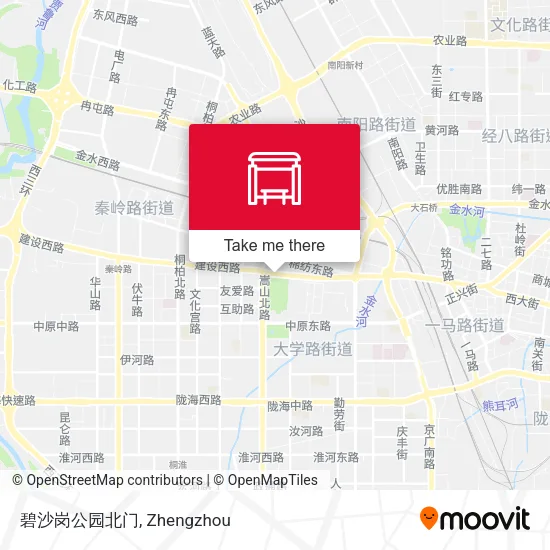 碧沙岗公园北门 map