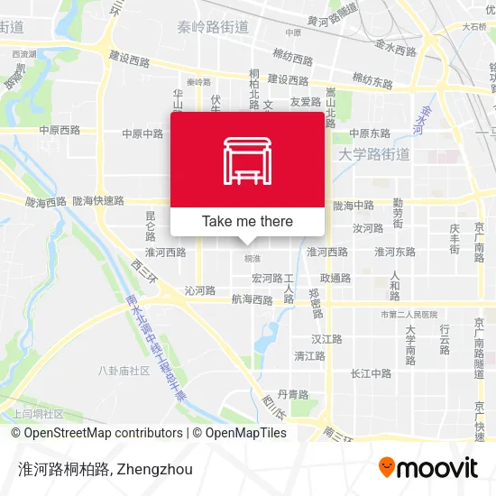 淮河路桐柏路 map