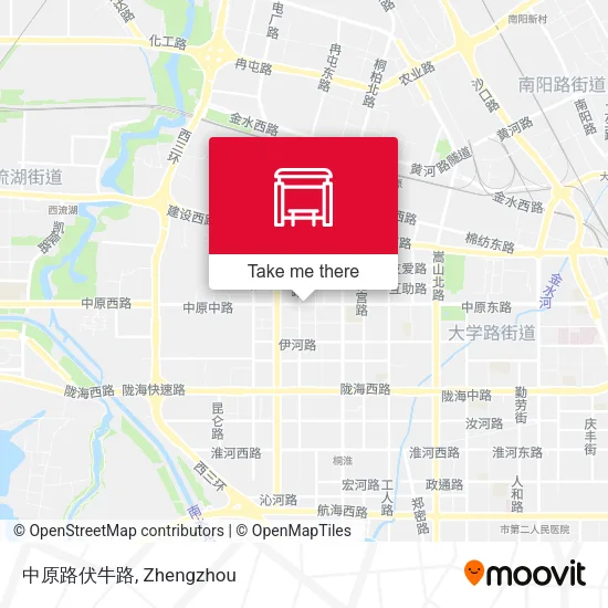 中原路伏牛路 map