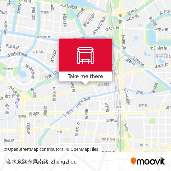 金水东路东风南路 map