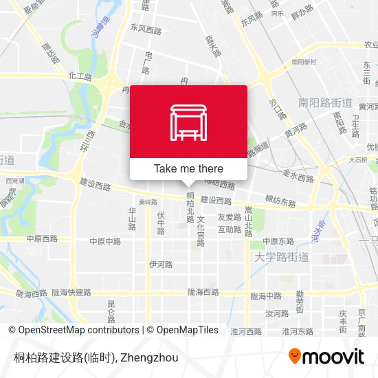 桐柏路建设路(临时) map