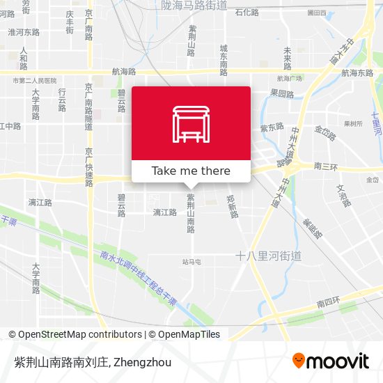 紫荆山南路南刘庄 map