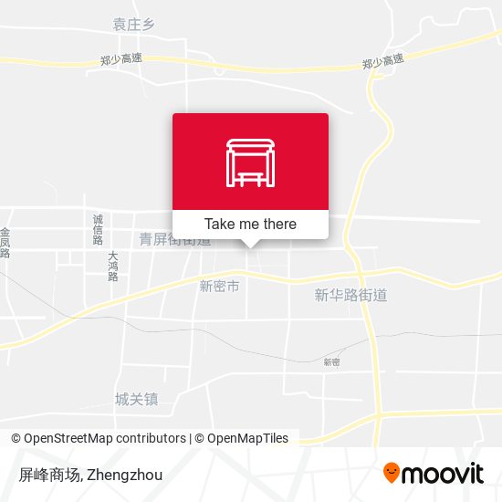 屏峰商场 map