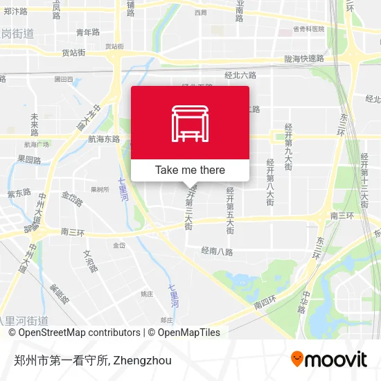 郑州市第一看守所 map