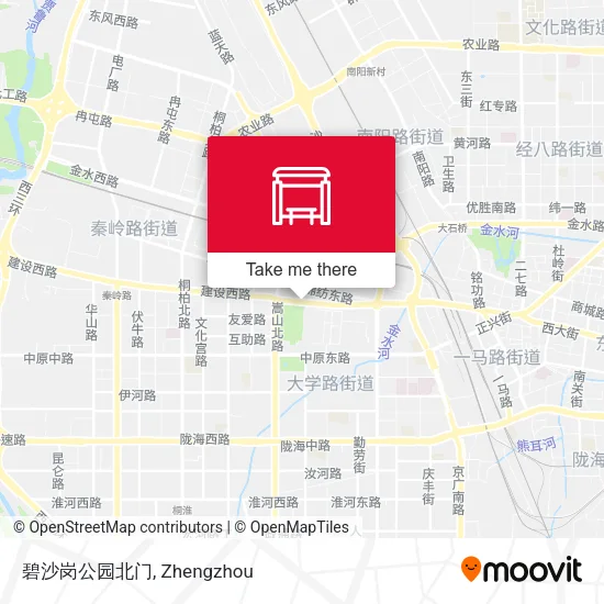 碧沙岗公园北门 map