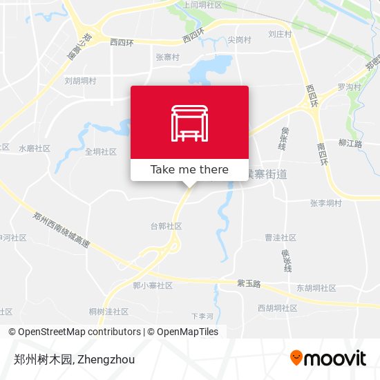 郑州树木园 map