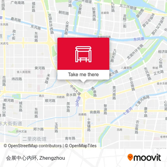 会展中心内环 map