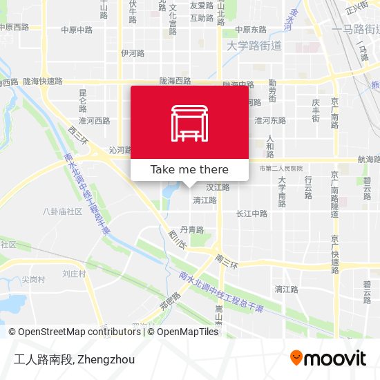 工人路南段 map