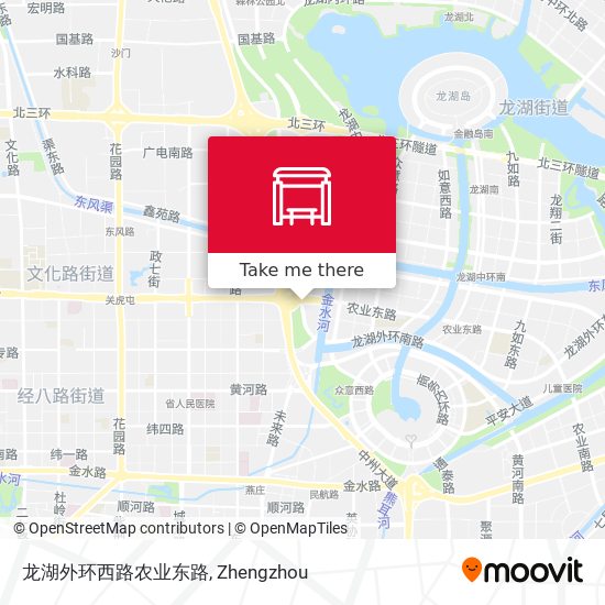 龙湖外环西路农业东路 map