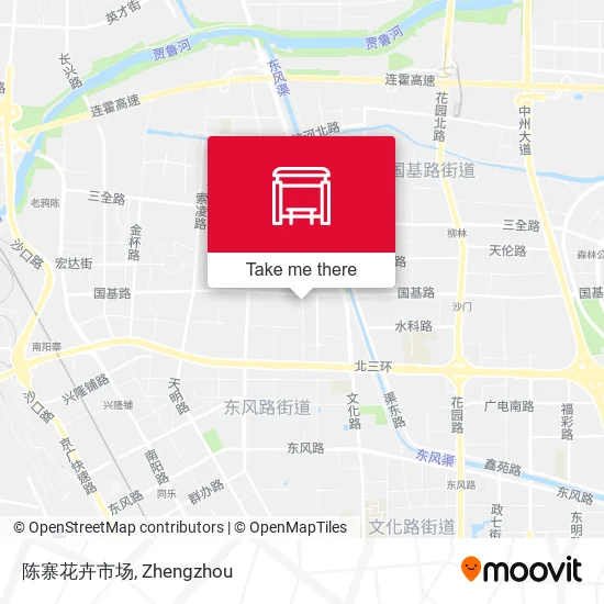 陈寨花卉市场 map