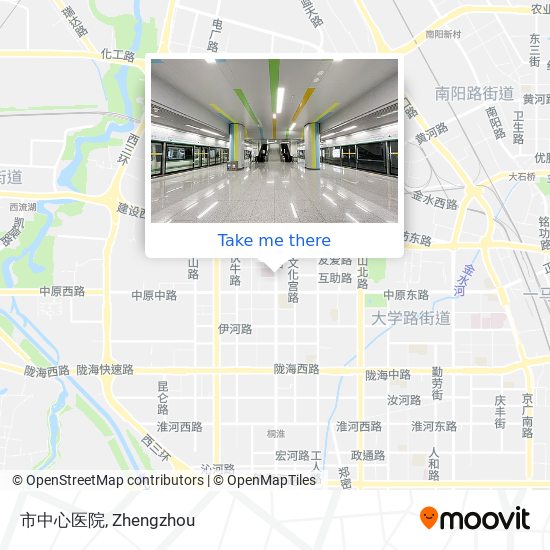 市中心医院 map