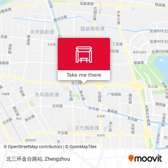 北三环金台路站 map