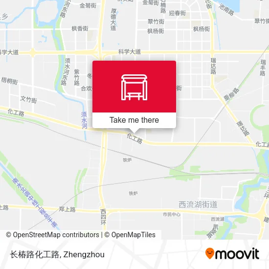 长椿路化工路 map