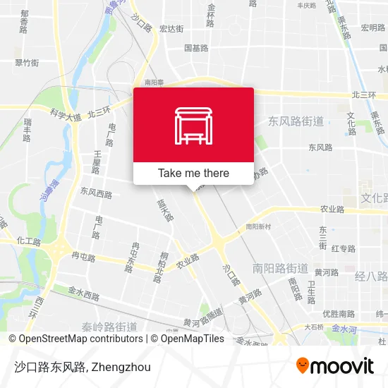 沙口路东风路 map