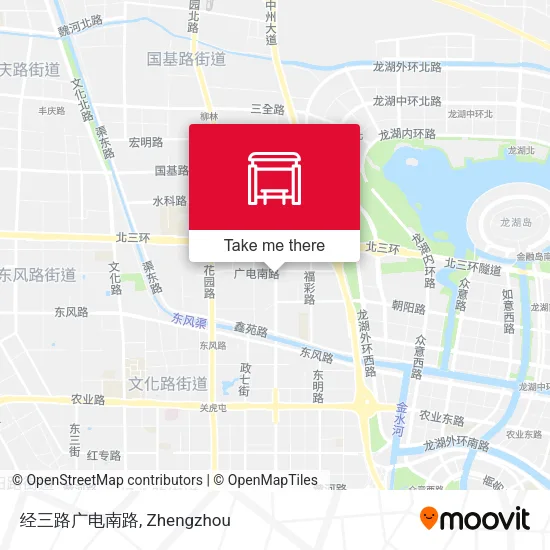 经三路广电南路 map