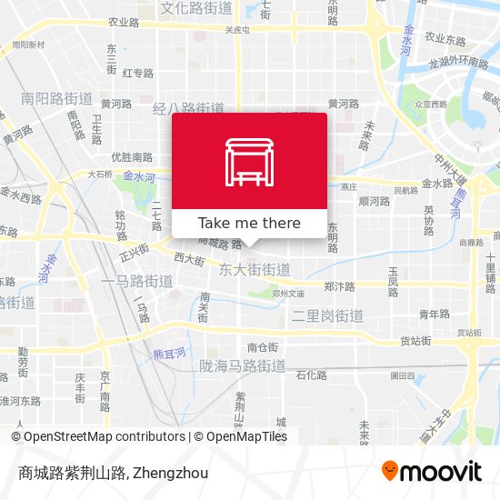 商城路紫荆山路 map