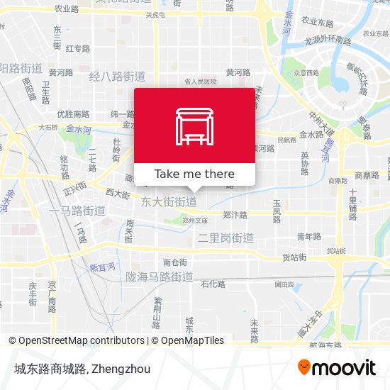 城东路商城路 map