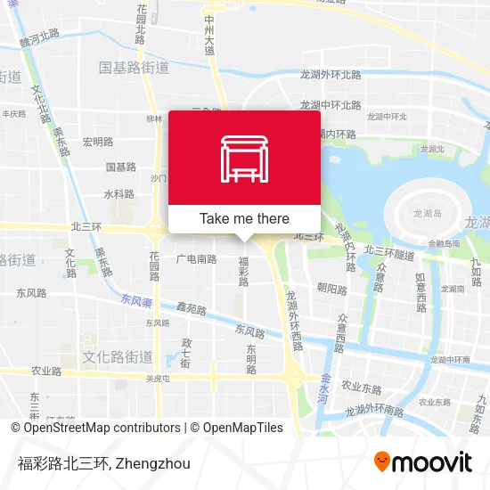 福彩路北三环 map