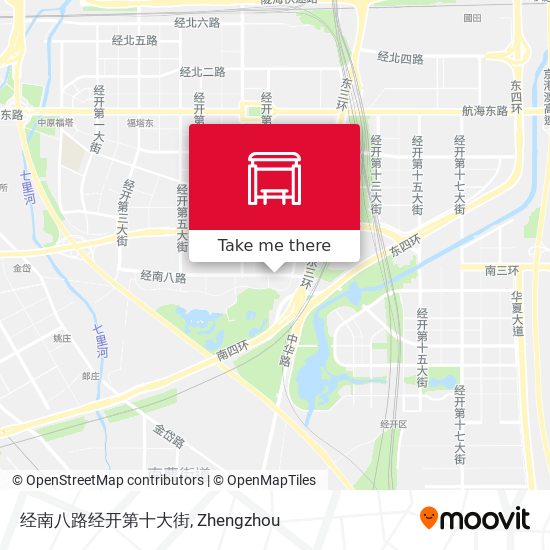 经南八路经开第十大街 map