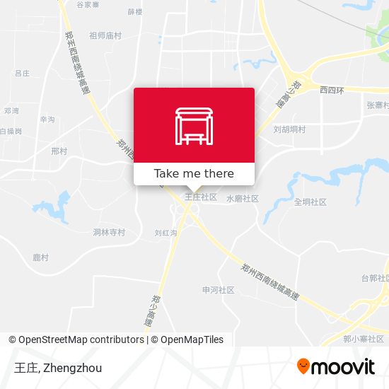 王庄 map