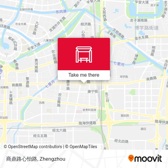 商鼎路心怡路 map