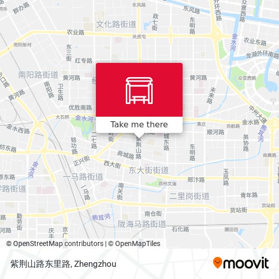 紫荆山路东里路 map