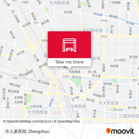 市儿童医院 map