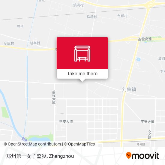 郑州第一女子监狱 map