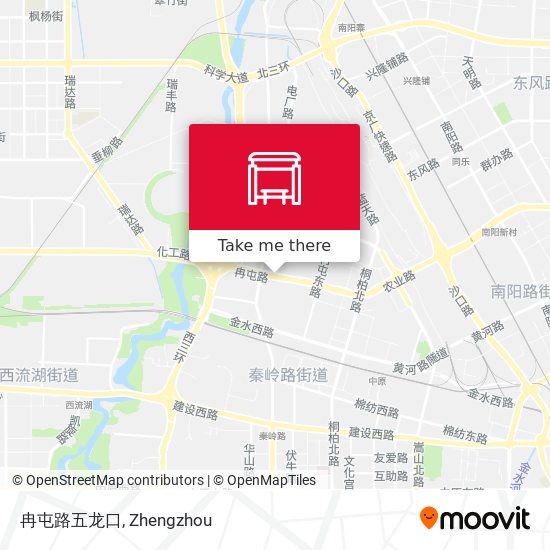 冉屯路五龙口 map