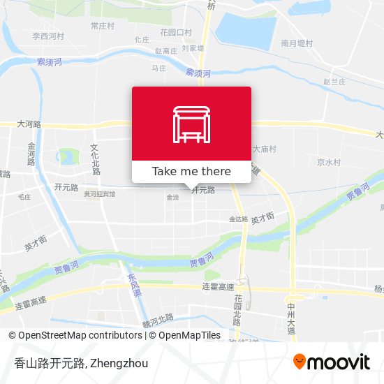 香山路开元路 map