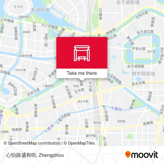 心怡路盛和街 map