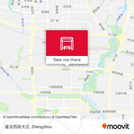 建设西路大庄 map