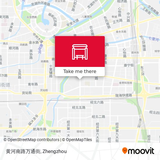 黄河南路万通街 map