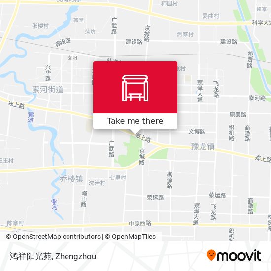 鸿祥阳光苑 map